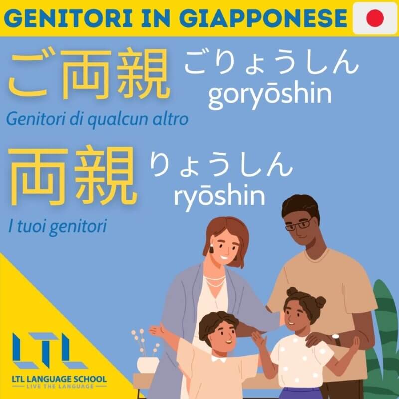 Genitori in giapponese